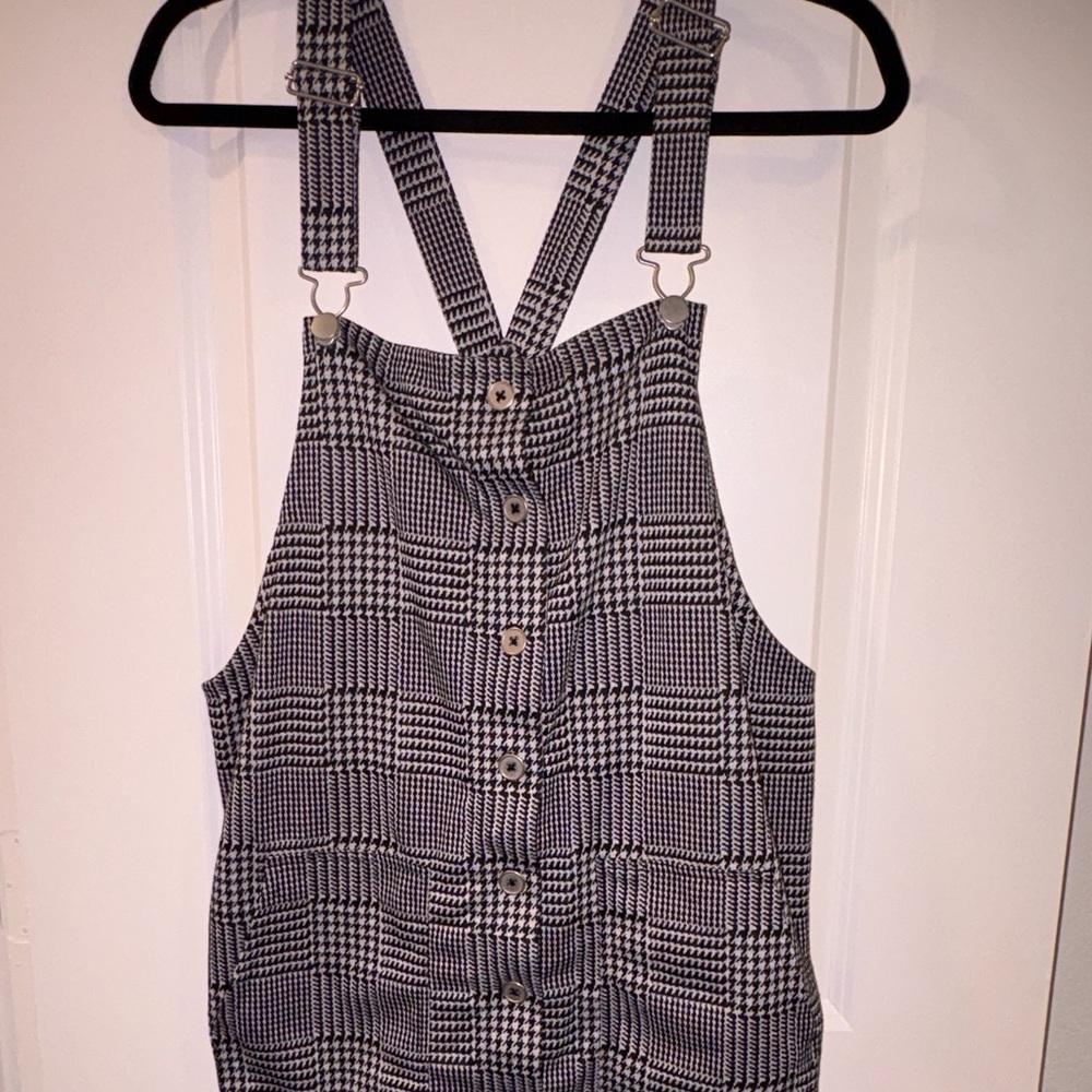 SO Gray and Black Patterned dress